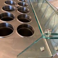 Frigo per gelati completo di 24 cilindri