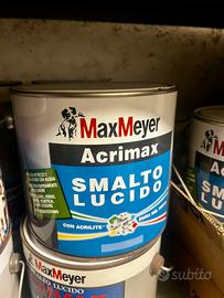 Smalto Lucido MaxMeyer Acrimax con base Blu