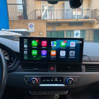 Monitor carplay android auto AUDI A4 a5 2016-2019