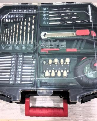 Trapano avvitatore con kit accessori