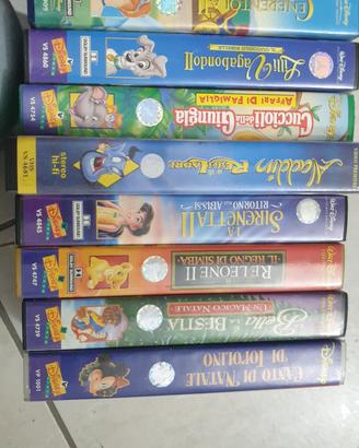 Lotto 9 VHS Disney Sequel e Speciali