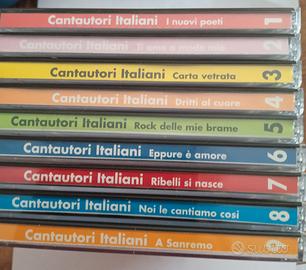 Cantautori italiani Raccolta 9 CD Corriere della s