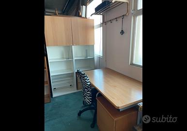 Libreia ikea più scrivania e cassettiera