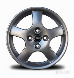 4 cerchi lega fiesta b-max citroen r16 lt1141