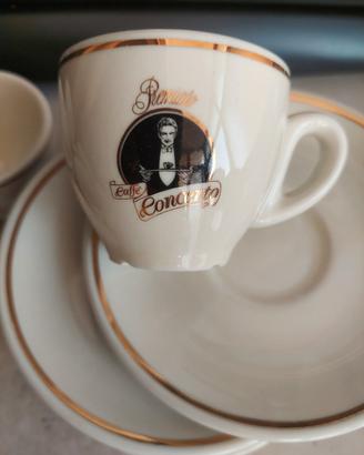 Set Tazzine da caffè e piattini vintage