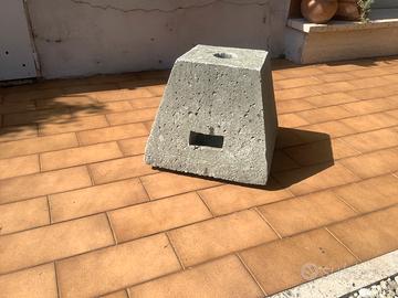 Base in Cemento 50kg Porta Ombrellone