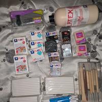 polimerclay sculpey fimo premo pardo più latex