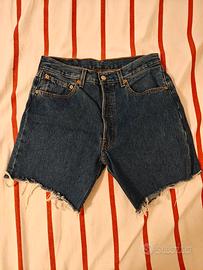Levi's jeans corto 501 taglia w 32 l 36