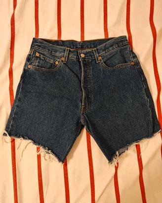 Levi's jeans corto 501 taglia w 32 l 36