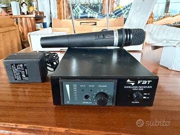 Radio microfono wireless FBT WM505