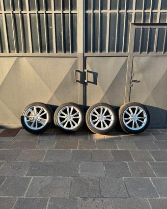 Set cerchi Audi 17” + pneumatici Michelin Alpin 7
