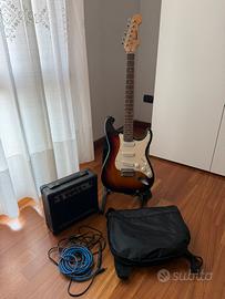 Chitarra elettrica Sakura kit completo