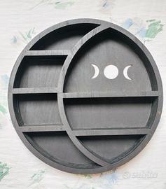 Espositore in legno per minerali 