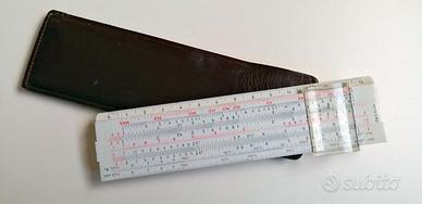 Regolo calcolatore  con custodia