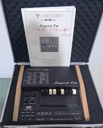 Viscount Legend Expander, Valigia,Manuale,Aliment,