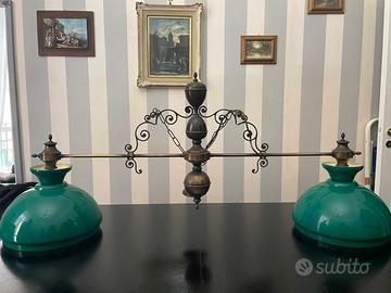Lampadario da biliardo