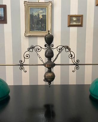 Lampadario da biliardo