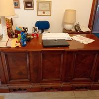 scrivania X ufficio in legno