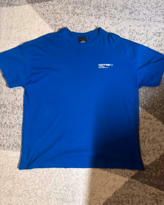 T-shirt maglietta NOTRE blu Tg XL