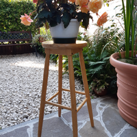 SCONTATISSIMO Sgabello in vero legno