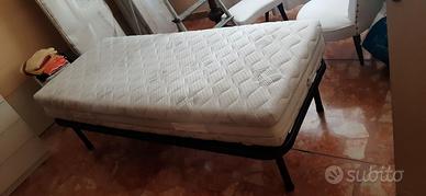 rete con materasso  singoli