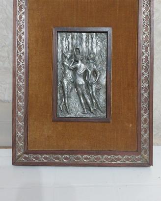 Quadro bassorilievo M. Trezza - Primavera Botticel