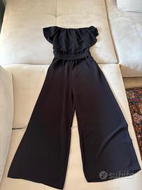 Tuta jumpsuit nera