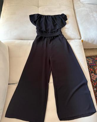 Tuta jumpsuit nera
