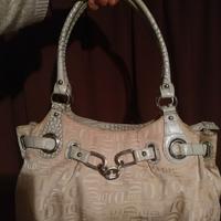 Borsa stoffa ecrù “David Jones” 