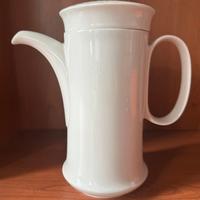 Caffettiera porcellana bianca tedesca