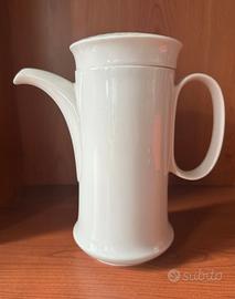 Caffettiera porcellana bianca tedesca