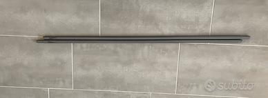 3 bastoni per tende grigio flessibile