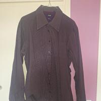 Camicia a righe oxer