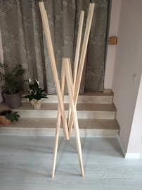 Appendiabiti di design in legno