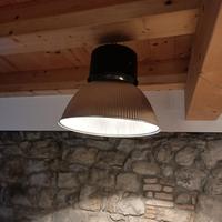 lampade industriali vintage Disano lucente 