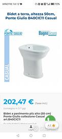 Bidet rialzato 