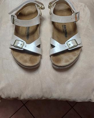 sandali Birkenstock Rio col. bianco perlato mis.33