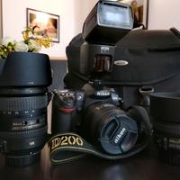 Nikon D200 Reflex, Obbiettivo Nikon 18-200, 16-85 