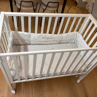 Lettino culla next to me contact azzurra perfetto