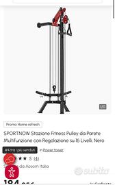 Cavi doppi palestra homegym