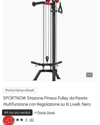 Cavi doppi palestra homegym