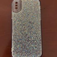 Cover con brillantini iPhone X/XS