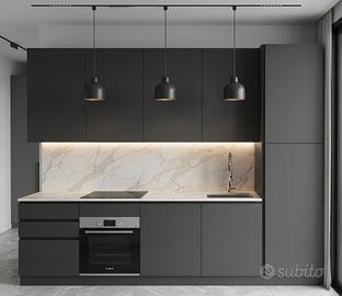 Cucine nuove componibili da esposizione fabbrica