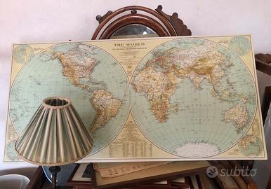 Mappamondo cartina pronta