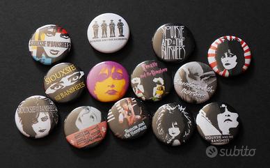 Siouxsie and the Banshees, lotto di 13 spille