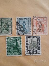 francobolli regno d'Italia colonie 