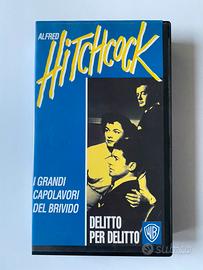 VHS "Delitto per delitto" Alfred Hitchcock.