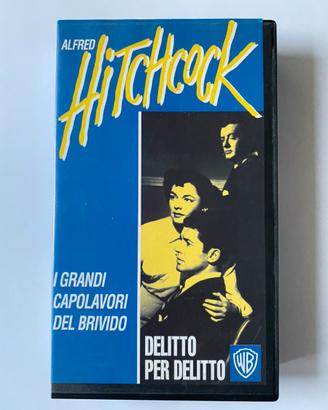 VHS "Delitto per delitto" Alfred Hitchcock.