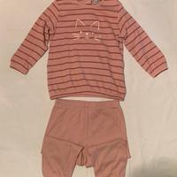 Pigiama bambina rosa