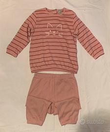 Pigiama bambina rosa